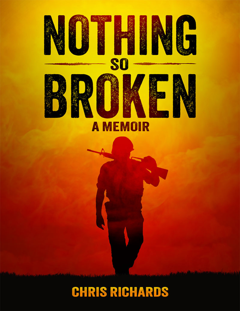 The cover of 'Nothing So Broken', a memoir by Chris Richards